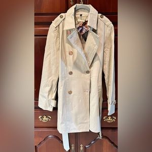 Iman trench coat, XL, NWT